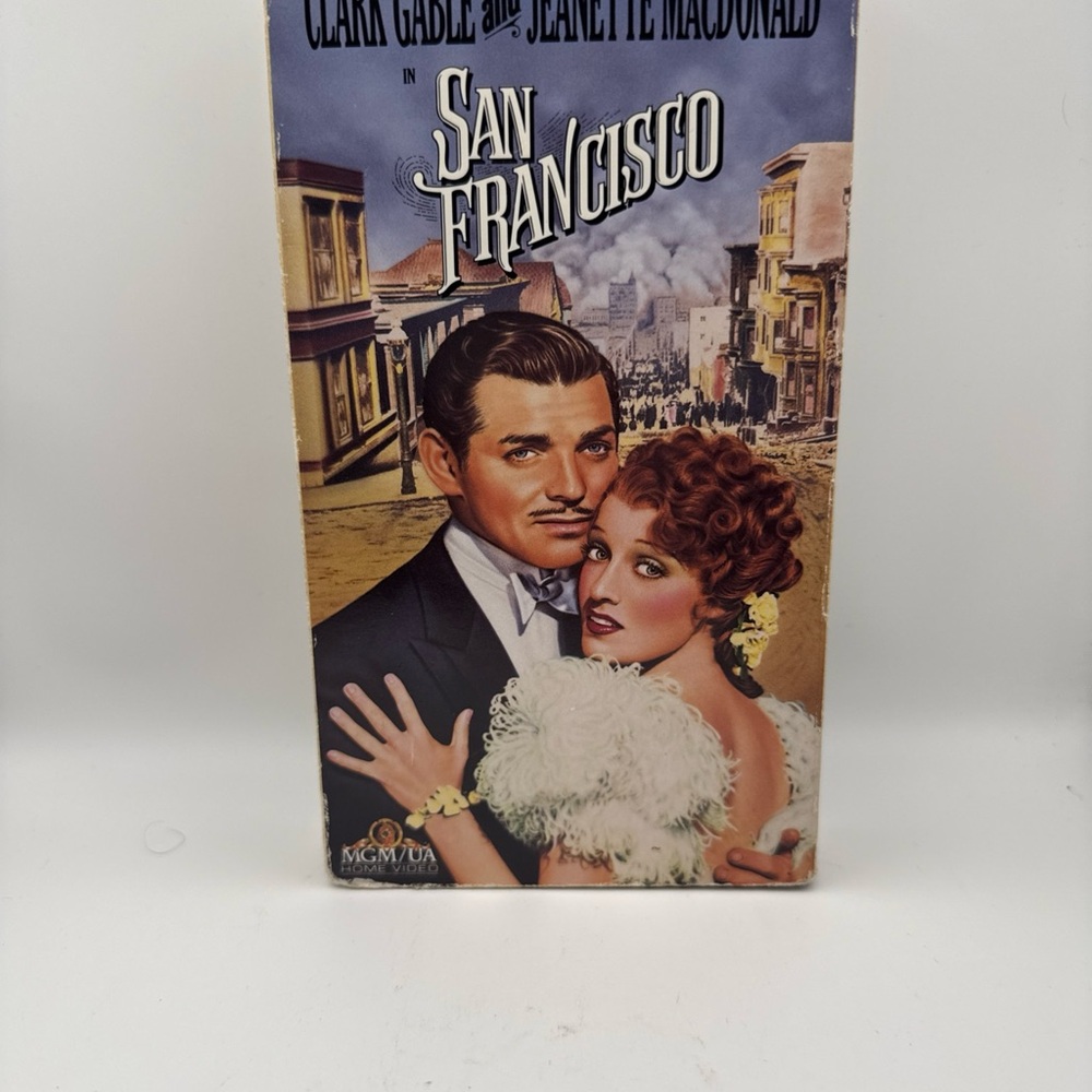 San Francisco Vintage Movie Artwork VHS Cover